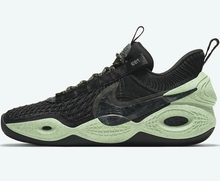 Nike Cosmic Unity Black Green Glow Volt Da6725-001 Sz 11 Men's