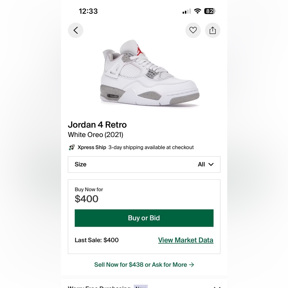Jordan 4 Retro (2021)