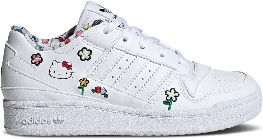 Hello Kitty x adidas Forum Low C 'Floral' | White | Kid's Size 1.5
