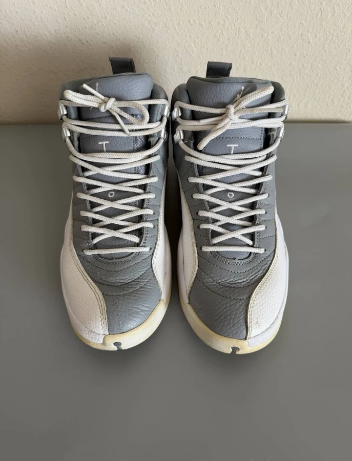 Jordan 12 Retro Stealth Grey Sneakers