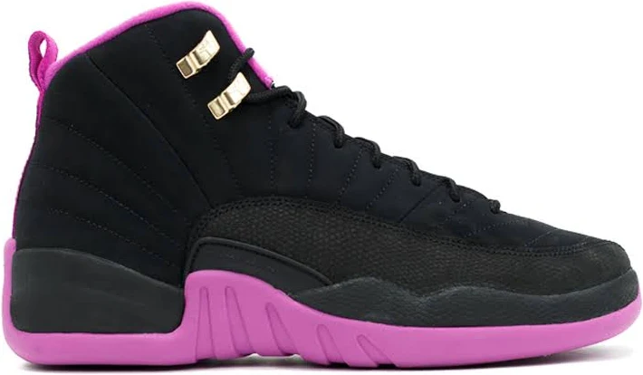 Air Jordan 12 Retro GG 'Hyper Violet' | Black | Kid's Size 7
