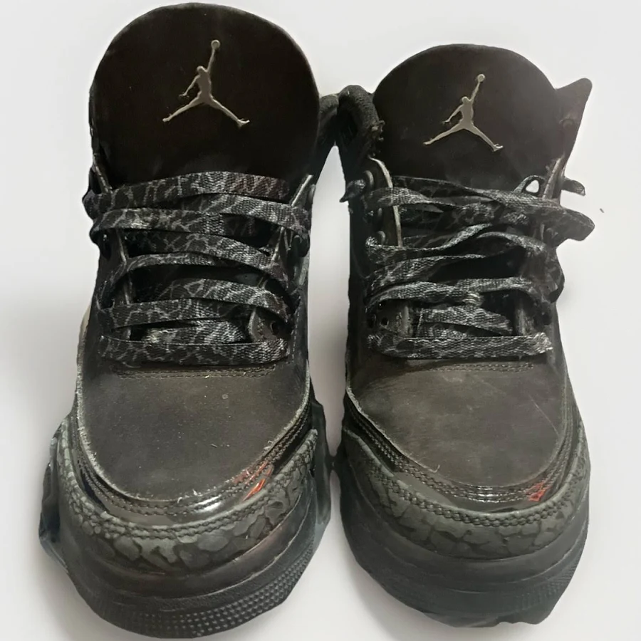 Air Jordan 3 Black Cat Gs Size 6y 2025 Used