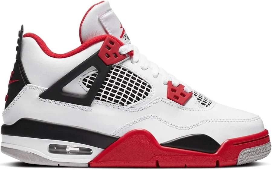 Jordan 4 Retro Fire Red (2020) (GS) - 6.5Y / New