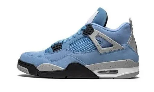 Air Jordan 4 University Blue retro suede - Air Jordan 4 Retro
