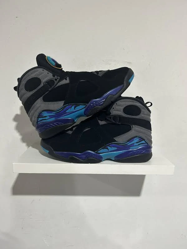 JORDAN 8 AQUA 2025 SIZE 10.5 PREOWNED (Preowned, Original, 10.5)