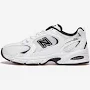 Balance 530 White Black Mr530ewb Men's Running Shoes Authentic