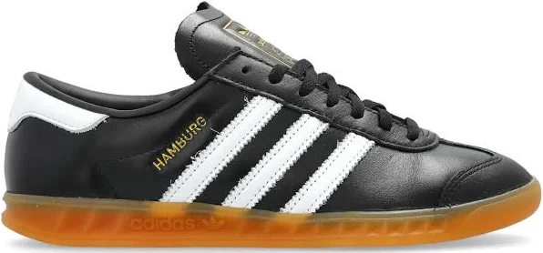 adidas - Originals Hamburg sneakers - women - Calf Leather/Fabric/Rubber - 5 - Black