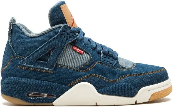 Jordan - x Levi's Air Jordan 4 Retro NRG sneakers - unisex - Rubber/Cotton/Cotton - 11 - Blue