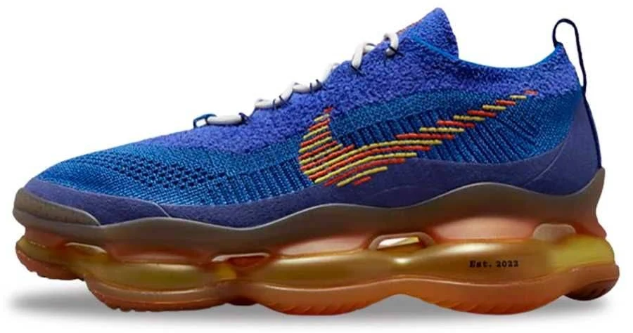 Nike Air Max Scorpion Flyknit SE "Racer Blue/Safety Orange"