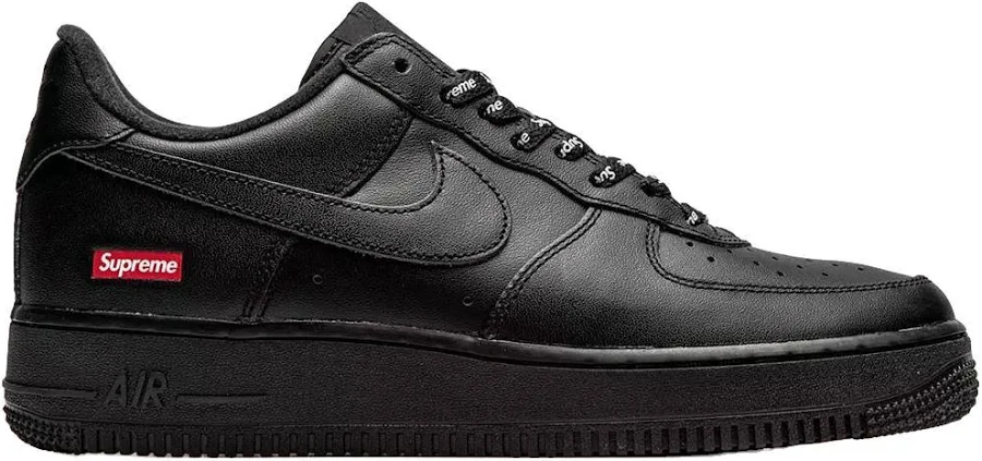 Nike X Supreme Air Force 1 Low Women Sneakers - Black