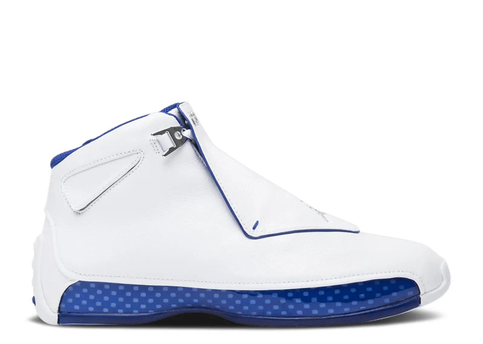 Jordan 18 Retro 'White Sport Royal' Sample