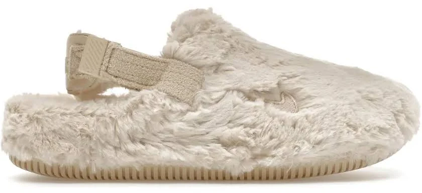 Size 5.5M/7W - Nike Calm Mule SE Sanddrift Fur (Women's) (NO BOX) fz3119-100 | SidelineSwap | Buy and Sell on SidelineSwap