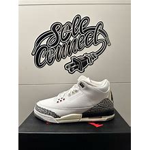 Jordan 3 Retro Mid White Cement Reimagined GS. Jordan. White. Athletic Shoes.