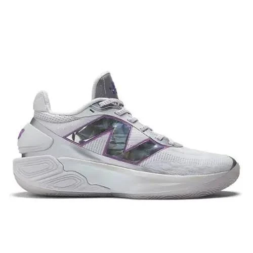 New Balance Unisex Two Wxy V5 Basketball Shoes - Gray/purple Gray/purple
