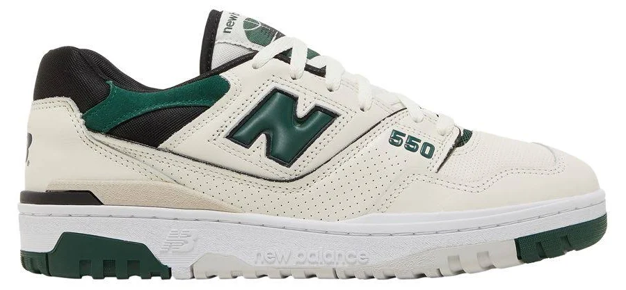 New Balance 550 'Sea Salt Pine Green' | White | Men's Size 12