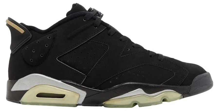 Jordan 6 Retro Low - Black