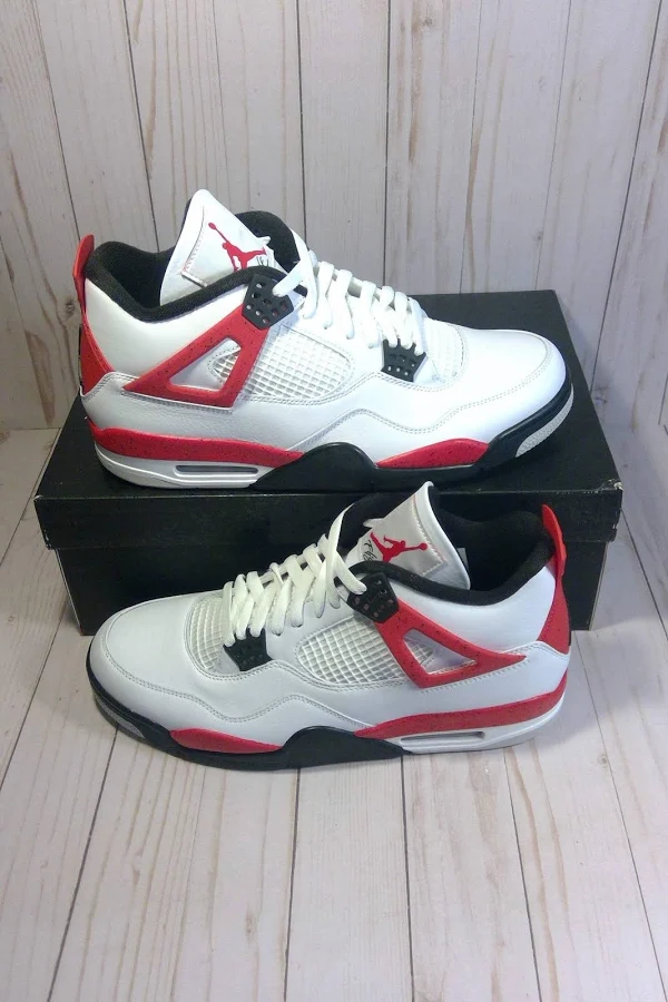 Air Jordan 4 Retro - Red Cement - Size Men's 12