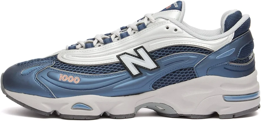New Balance 1000 Sneaker in Vintage Indigo, Size UK 8 | END Clothing