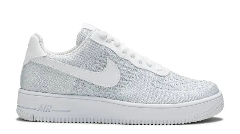 Air Force 1 Flyknit Low 2.0 'pure Platinum' In White