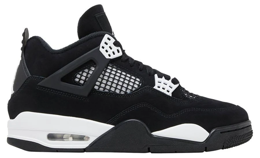 Air Jordan 4 Retro White Thunder Mens