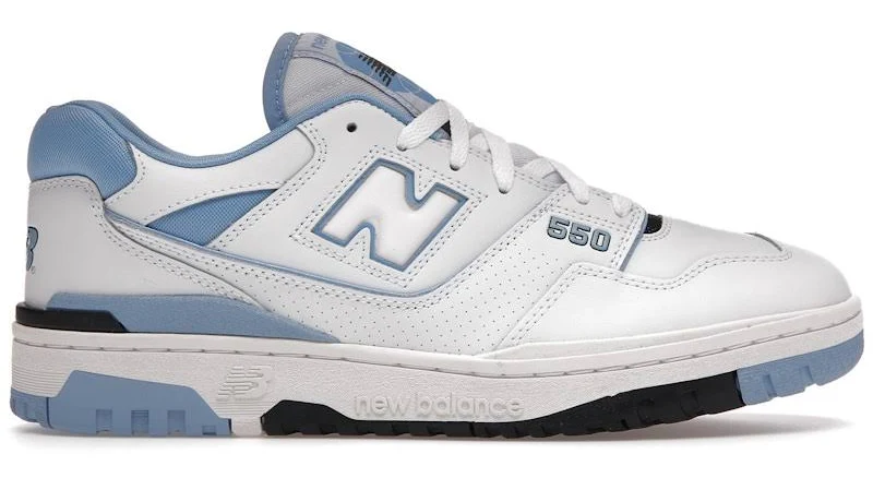 New Balance 550 UNC White University Blue