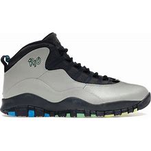 Jordan Men's Wolf Grey/Photo Blue/Obsidian 10 Retro Rio Sneakers In