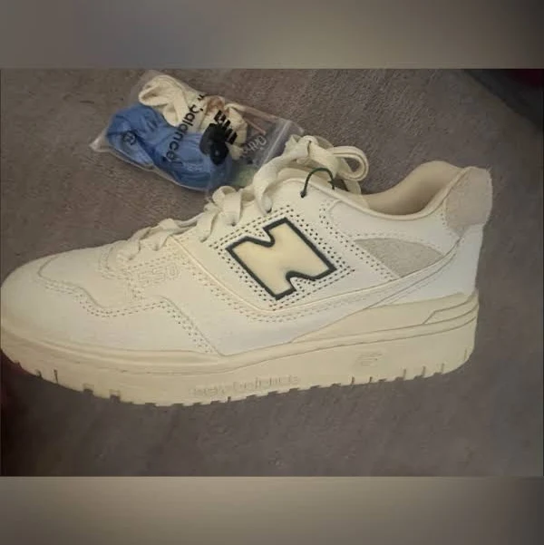 New Balance Shoes | New Balance Cream/Beige 550 Women's Retro Sneaker | Color: Cream/White | Size: 7 | Maggiemccall's Closet