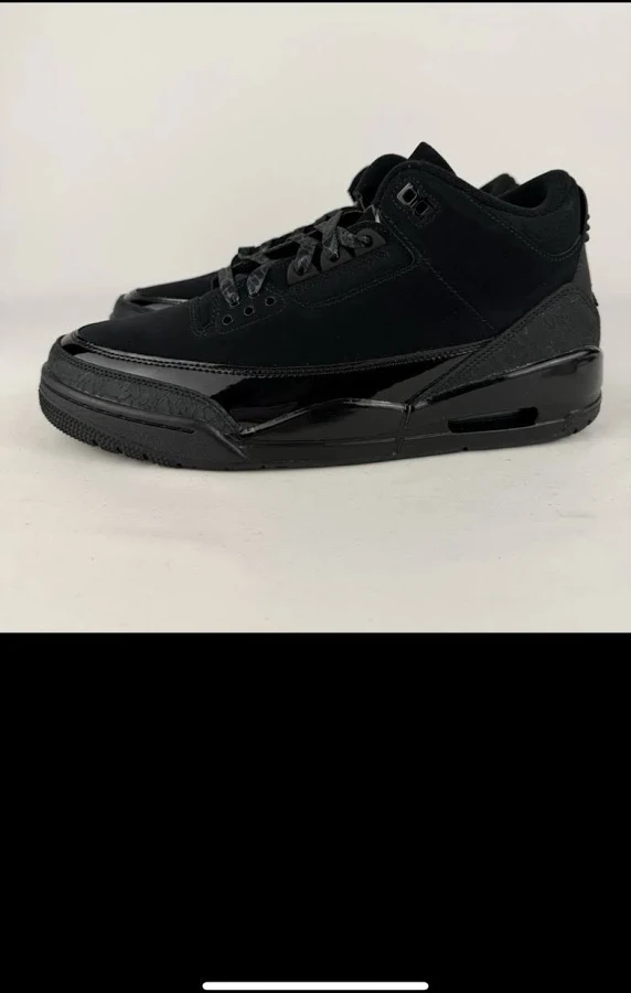 Jordan 3 Retro Black Cat Size 10