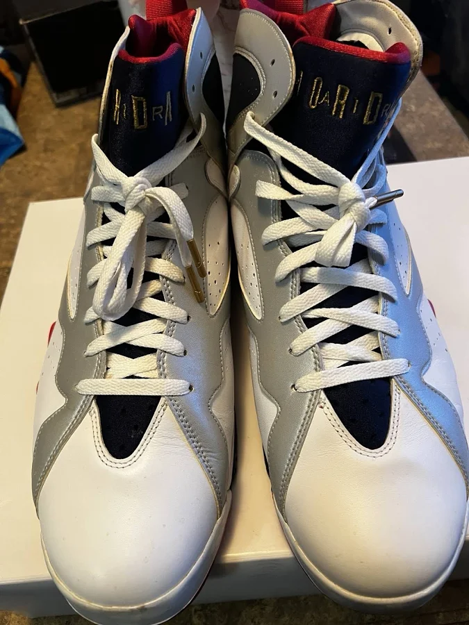 Air Jordan 7 Retro 2012 Olympics Men's Size 17