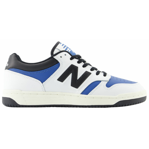 New Balance Medium Width 480 Shoes, Size M13.0/W14.5 - Blue, Black & White