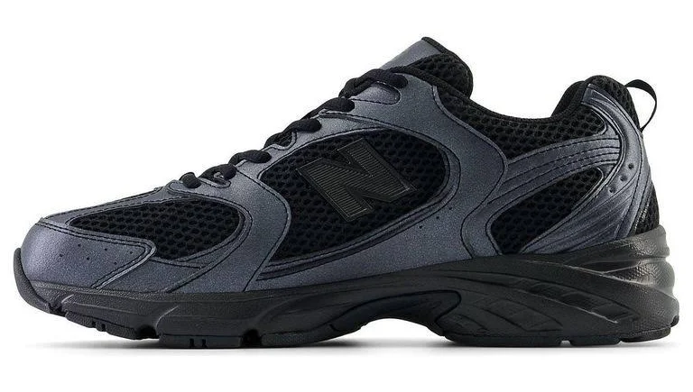 New Balance Men's 530 Dark' - Black - Low-top sneakers - 4