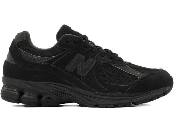 New Balance Women's 2002R "Triple Suede" Sneakers - Black - Low-top sneakers - 8.5