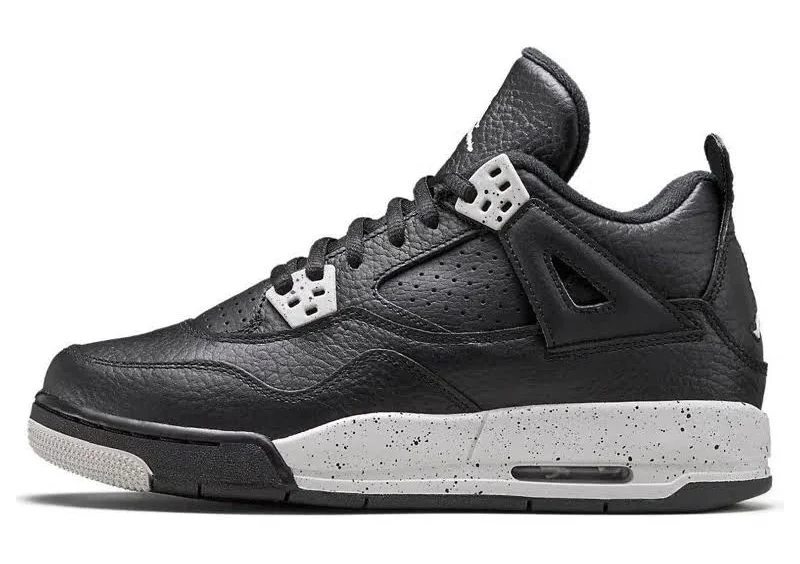 (gs) 4 Retro 'oreo' In Black