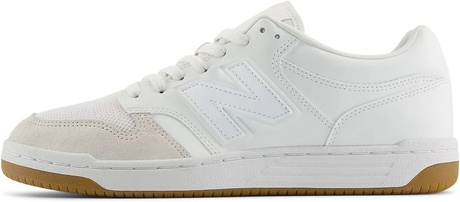 New Balance 480 "white Gum" Men Sneakers - White/gum