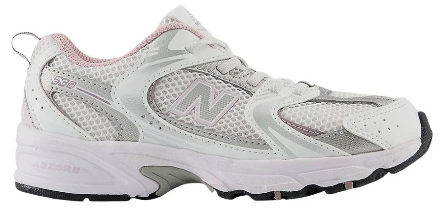 New Balance 530 Bungee Little Kid 'White Mid Century Pink' | Kid's Size 13