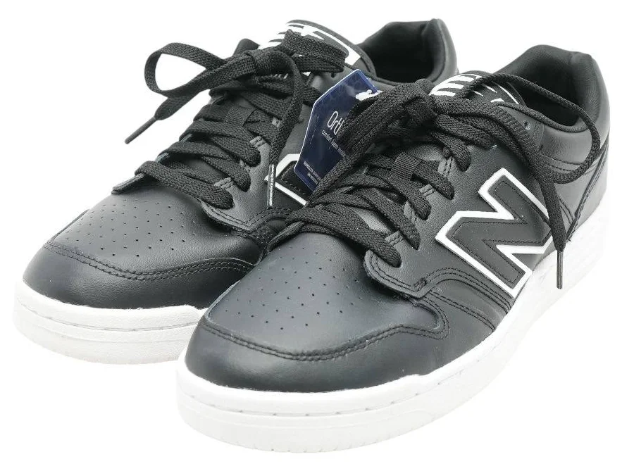 BB480 Black Low Top Athletic Shoes