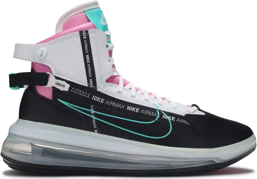 Nike Air Max 720 Saturn 'Miami Vice' | Black | Men's Size 6.5