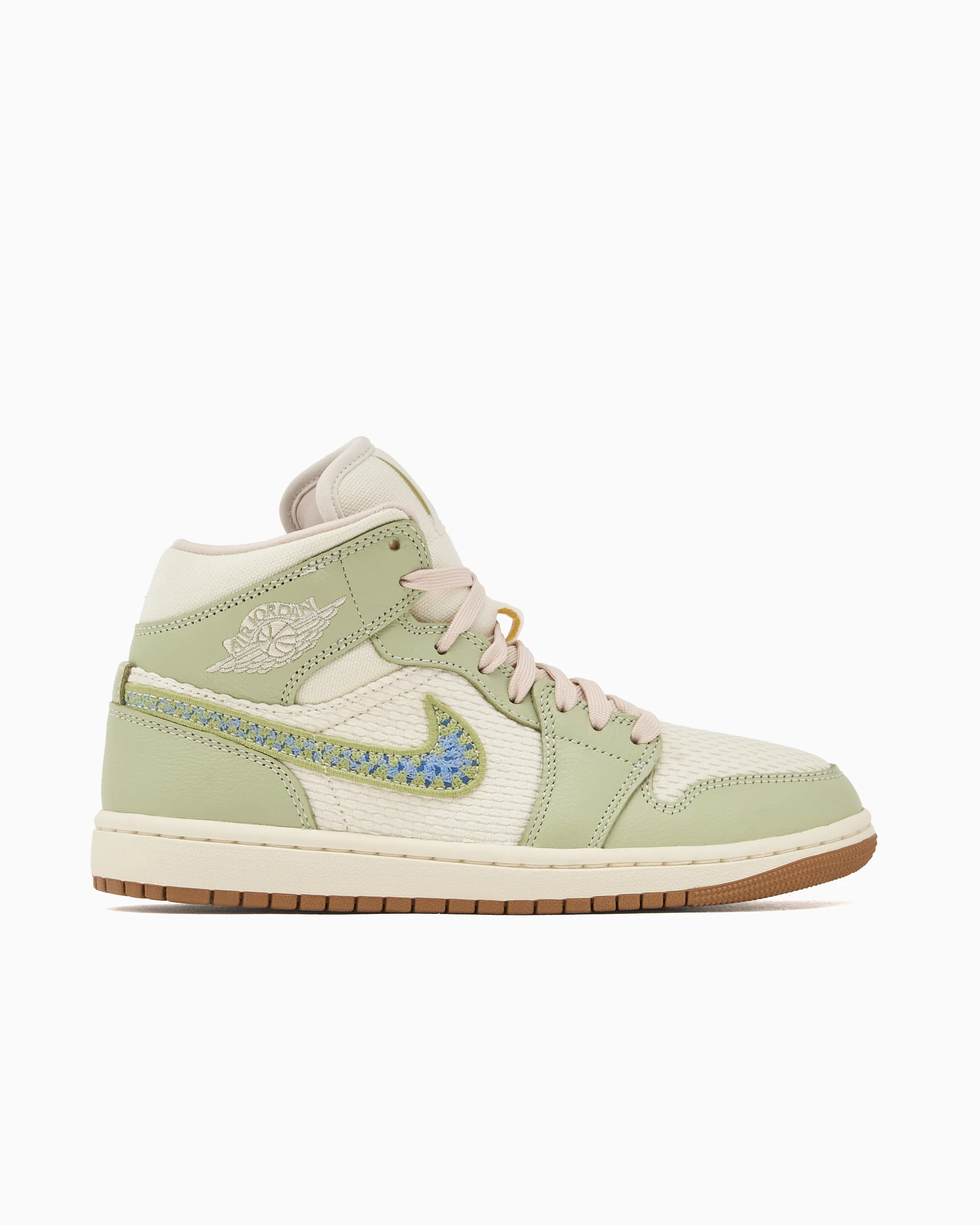 Air Jordan Women's 1 Mid SE "Olive Aura" - 36.5