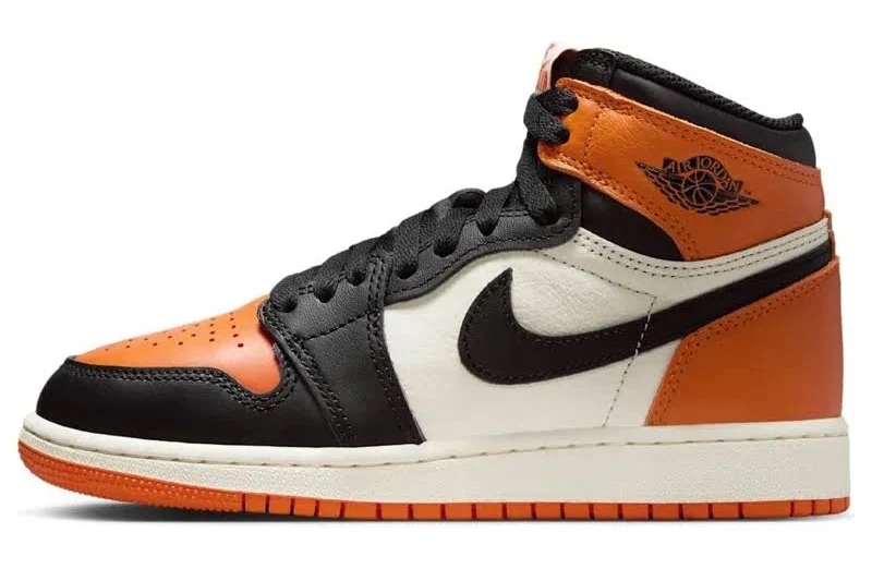 (gs) 1 Retro High Og 'shattered Backboard' 2025 In Black