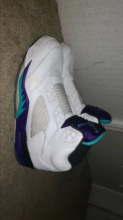 Jordan 5 Retro Grape Fresh Prince1