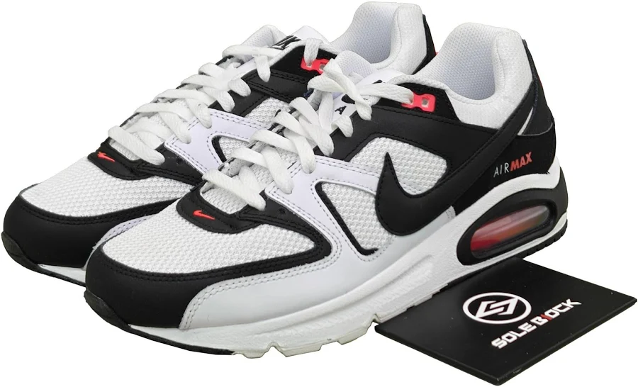 Nike Air Max Command White Black Max Orange 629993-103