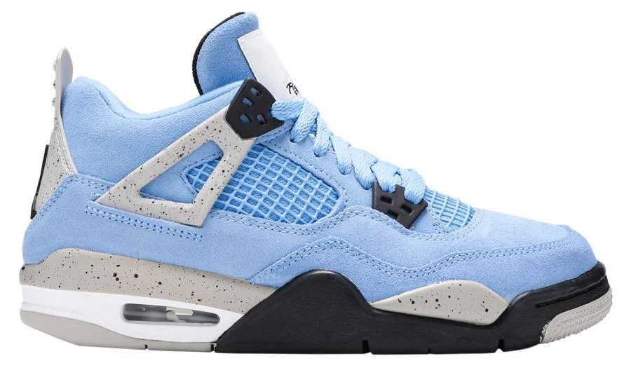 Air Jordan Boys 4 Retro University Blue