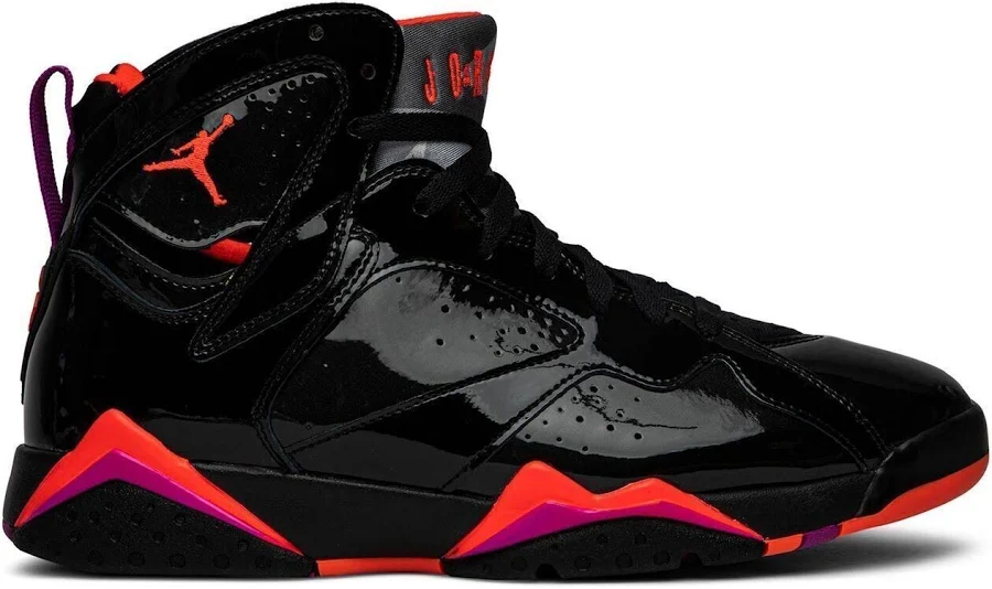 Air Jordan Air Jordan 7 Retro 'black Gloss' 313358-006 Women's Shoes