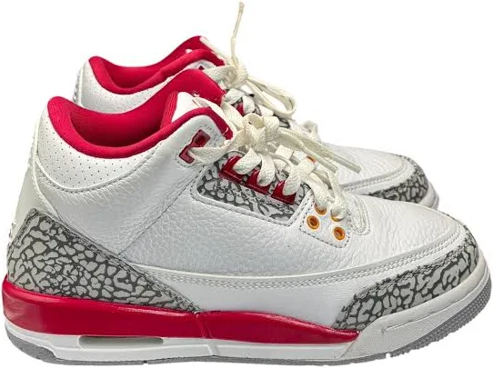 Jordan 3 Retro Cardinal (GS) size 4 - Used / rep box - 4Y
