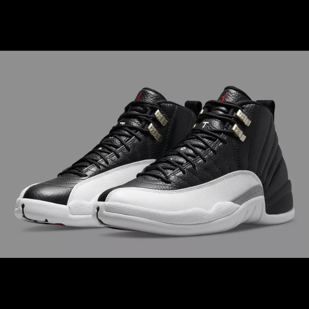 Air Jordan 12 Retro Playoff 2022 GS Size 4.5Y(6W) 153265-006 New In Box