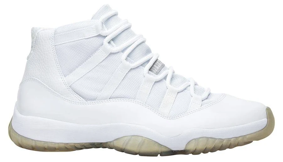 Air Jordan 11 Retro Silver Anniversary Sneakers