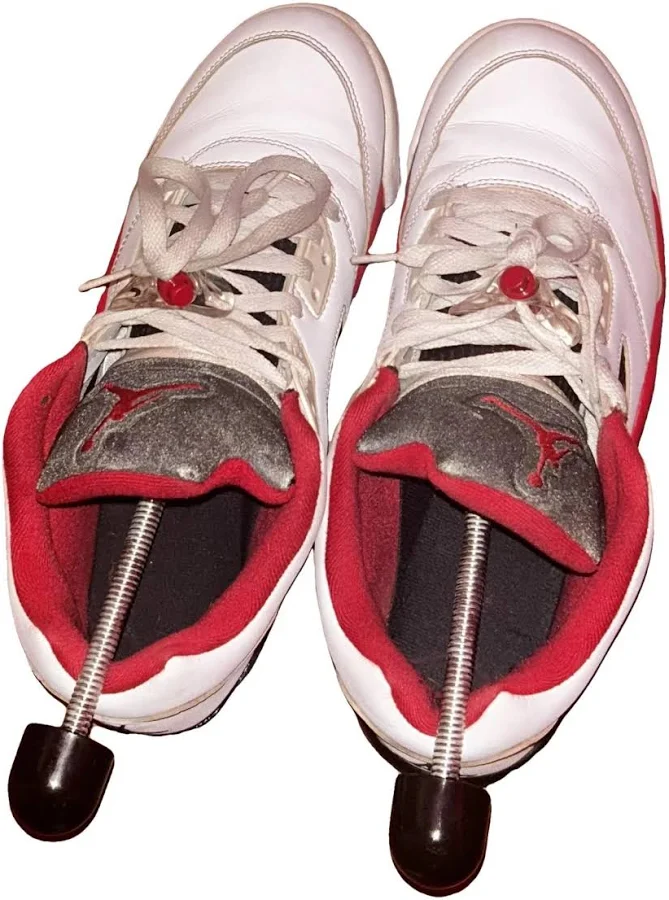 Jordan Air Jordan 5 Low Red White Trainers Size 10 US