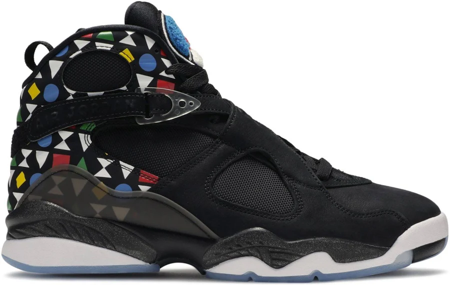 Air Jordan 8 Retro 'Quai 54' | Black | Men's Size 4.5