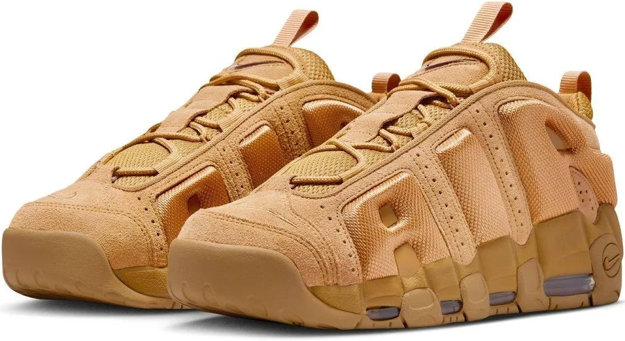Nike Air More Uptempo Low Wheat Flax Im6649-700 Men's Size