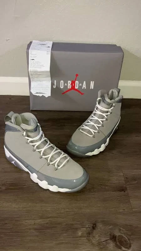 Jordan 9 Retro Cool Grey1